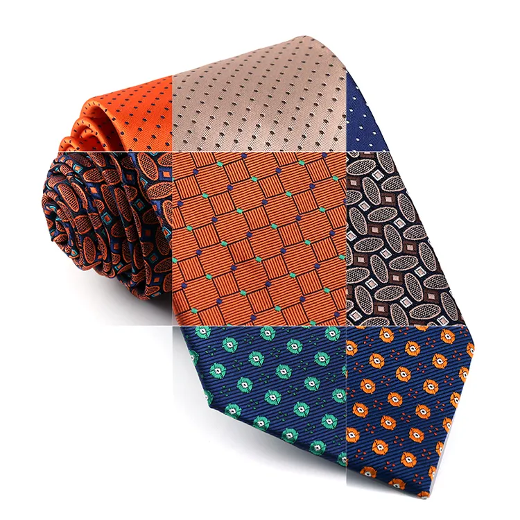 高档商务韩版时尚花纹百搭男士个性潮流斜纹上班复古条纹休闲领带