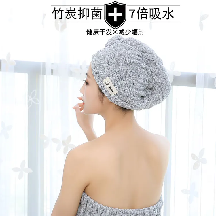 干发帽加厚洗头帽柔软神器吸水可爱浴帽干发巾快擦头包头毛巾网红