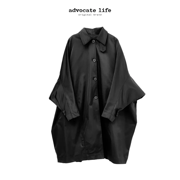 生活主张Advocatelife秋冬新品风衣外套女中长款洋气百搭JQ371314