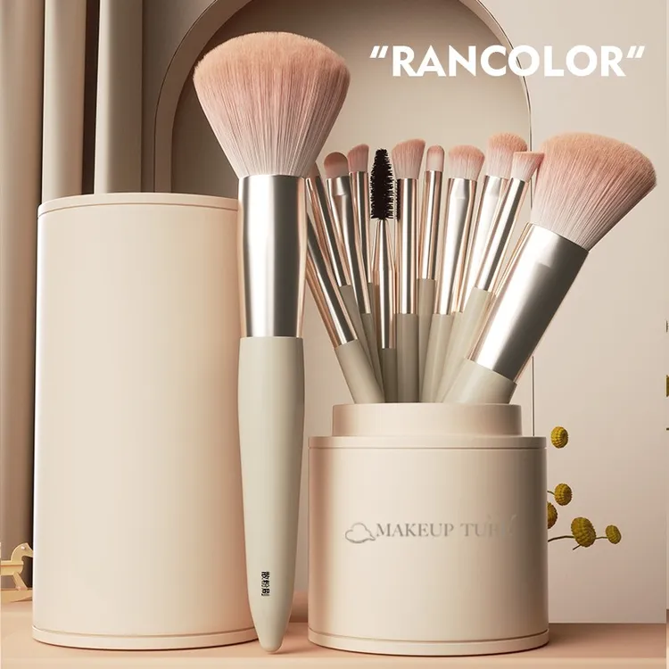 Rancolor新手推荐化妆刷套装初学者软毛学生遮瑕刷子腮红散粉柔软