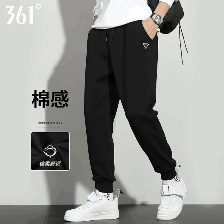361°男女同款秋冬季运动裤新款爆款长裤官方旗舰休闲运动跑步裤子