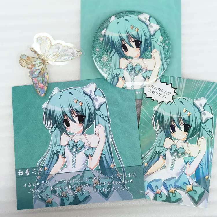 〔交通法则·绿灯〕初音未来古早风同人谷子 画师授权 miku 吧唧
