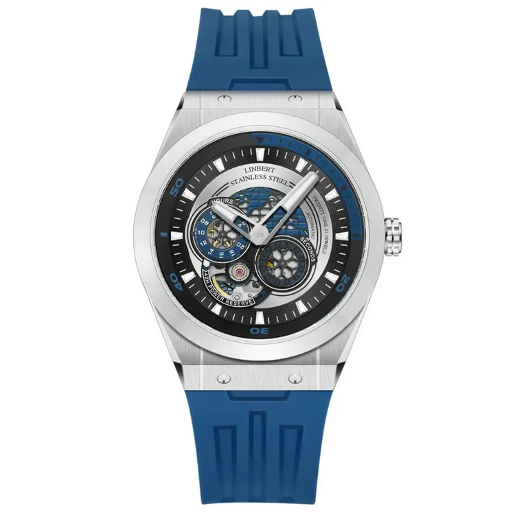 LINBERT/林伯特地球新款男生时尚男士手表运动防水个性百搭机械表