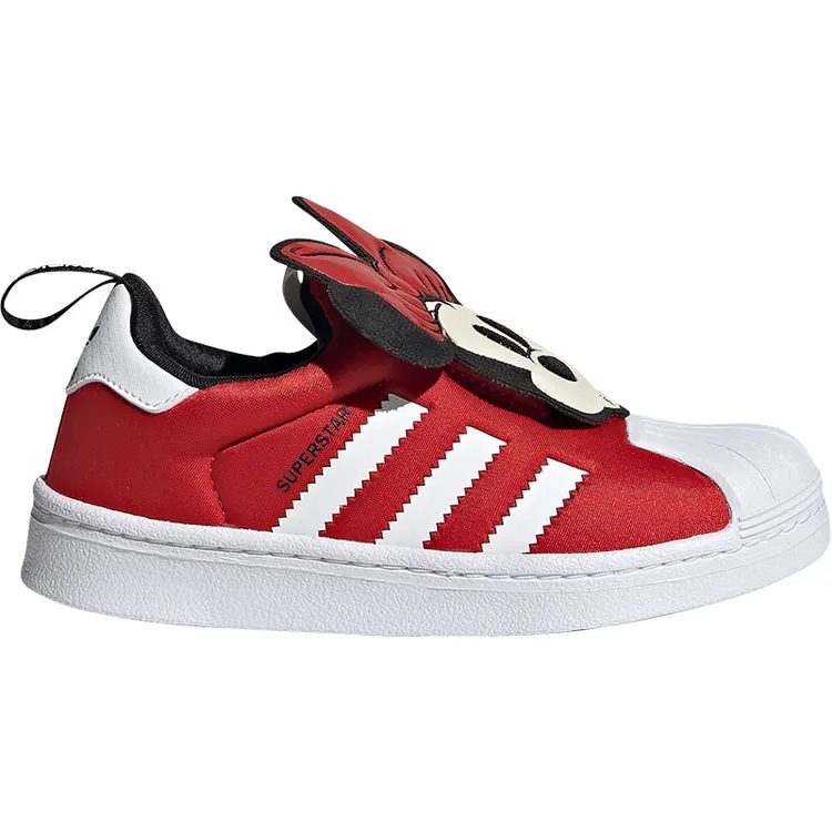 正品Adidas/阿迪达斯三叶草儿童一脚蹬贝壳头运动休闲鞋Q46300