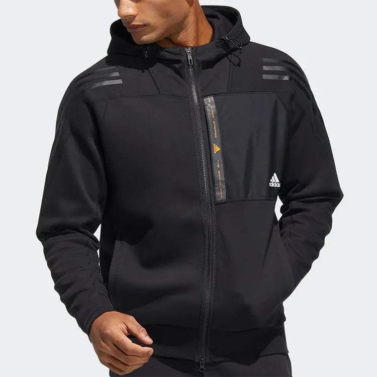 正品Adidas/阿迪达斯春季男子休闲时尚运动训练夹克外套HE7404