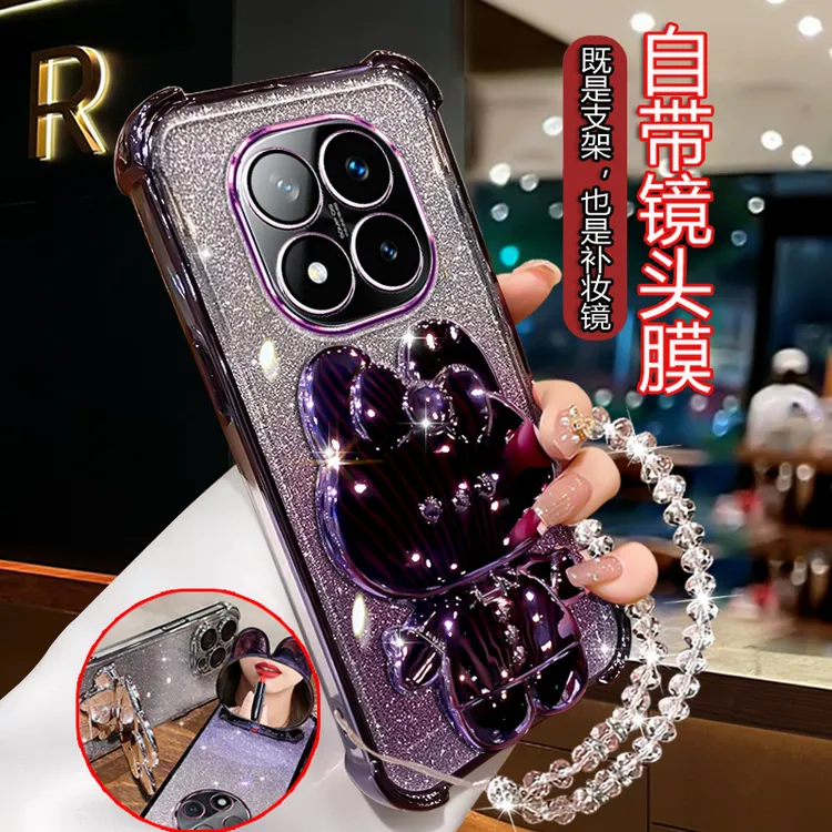 适用红米Note14pro+手机壳镜头全包Redmi Note14Pro+四角防摔软壳