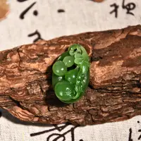 【炸炸珠宝】产地直供新疆和田玉碧玉葫芦吊坠