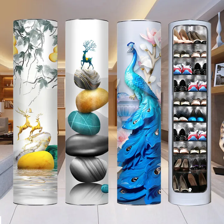 年终焕家必备！【木质隔板/无赠品】多功能360度旋转鞋柜/酒柜收纳柜