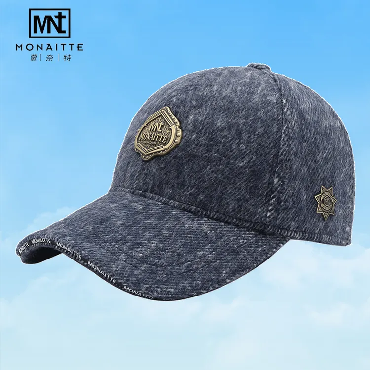 2025帽子男秋冬新款加绒加厚防寒保暖棒球帽户外运动鸭舌帽女潮牌