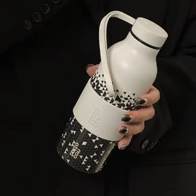 意大利contatto男士保温杯新款高档大容量304不锈钢学生水杯高档