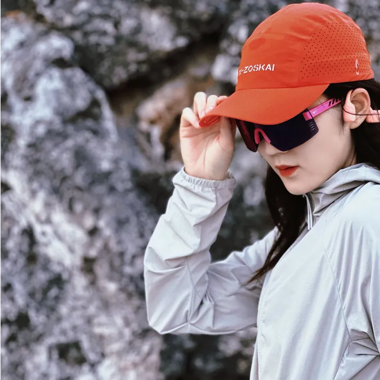 ZK全顶帽速干超轻超薄无痕压胶多花色跑步越野马拉松帽子鸭舌帽