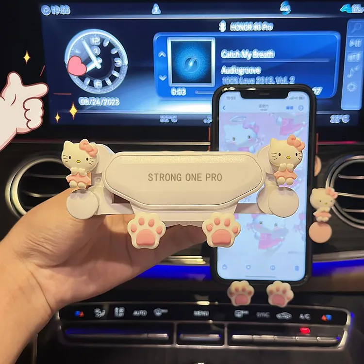 车载导航手机支架2024新款小米汽车手机支架吸盘导航固定支架