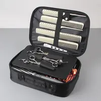 美发工具包理发店多功能剪刀包剪发拉链手提电推剪包工具箱美发用