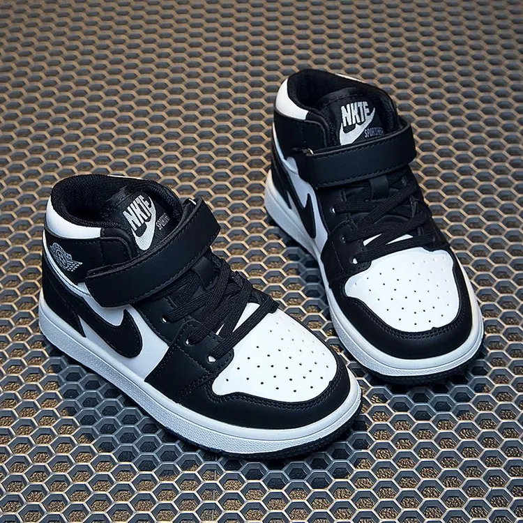 巴拉AJ童鞋2025春秋运动男童休闲防滑篮球鞋女童高帮透气板鞋子