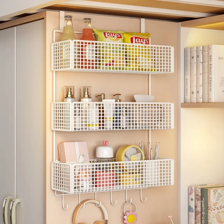 宿舍好物桌上置物架床下铺挂篮衣柜侧面收纳学生寝室墙上挂架神器