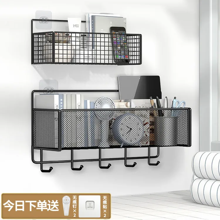 床上置物架宿舍床头墙上好物住校上铺寝室床边收纳架子卧室挂篮