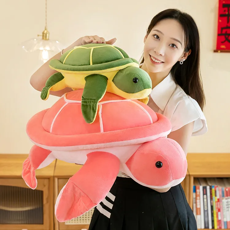 小海龟玩偶抱枕睡觉尺寸毛绒玩具送给女朋友生日毕业娃娃毛绒玩具