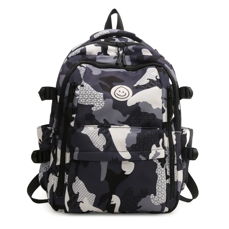 初中电脑背包高中生大容量大学生新款双肩包初中生小学生简约书包