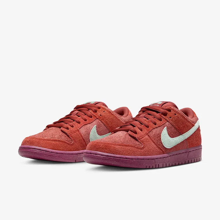 Nike耐克Dunk SB Low红麂皮 男女同款 低帮休闲板鞋DV5429-601