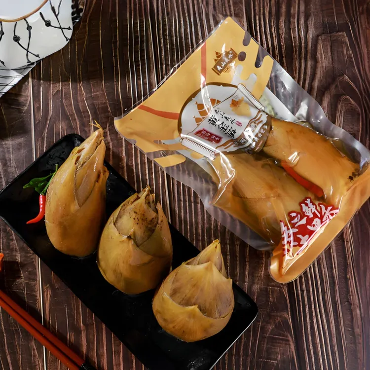 夷山夷水黄金笋开袋即食一斤装微酸微辣农家手剥脆笋低卡小零食