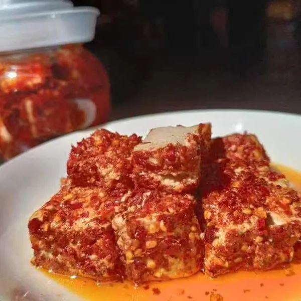 农村特色自制 手工稻草霉豆腐