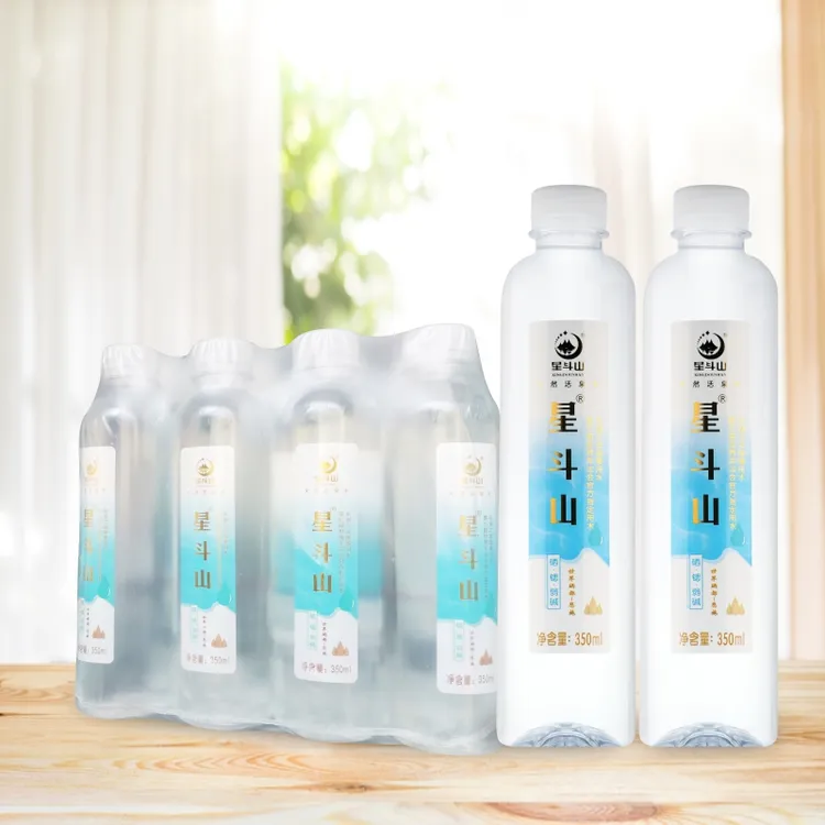 湖北恩施星斗山天然含硒专属健康活泉水活力饮用水350ML*12瓶