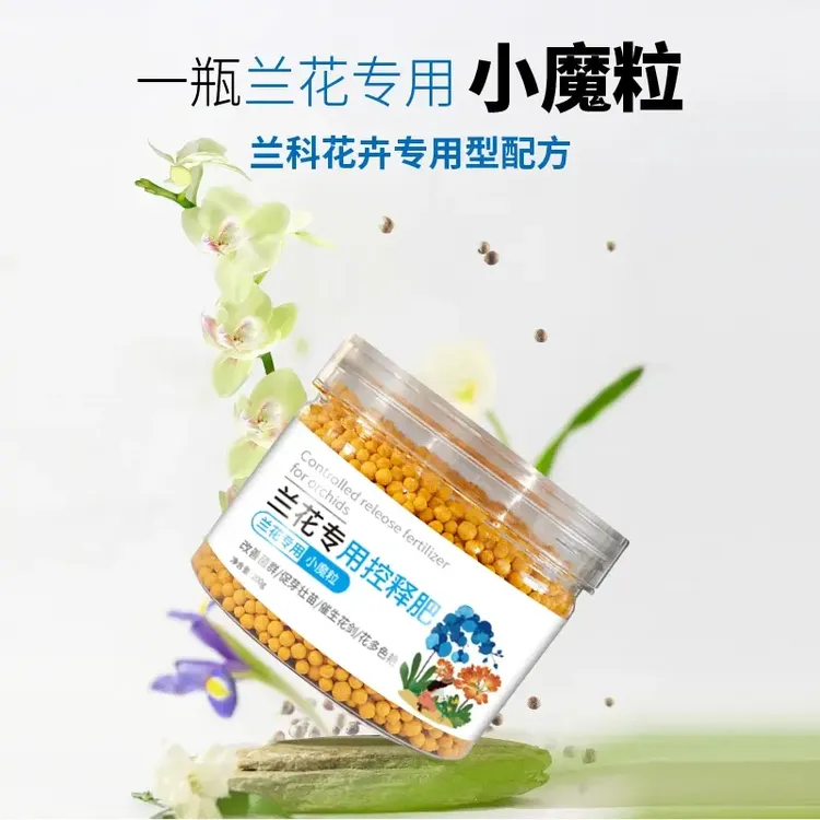 兰花专用控释肥兰花专用小魔粒君子兰蝴蝶兰均衡