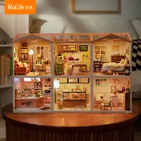 【超级世界买六宫格/九宫格】若来超级世界拼装积木小屋玩具礼物