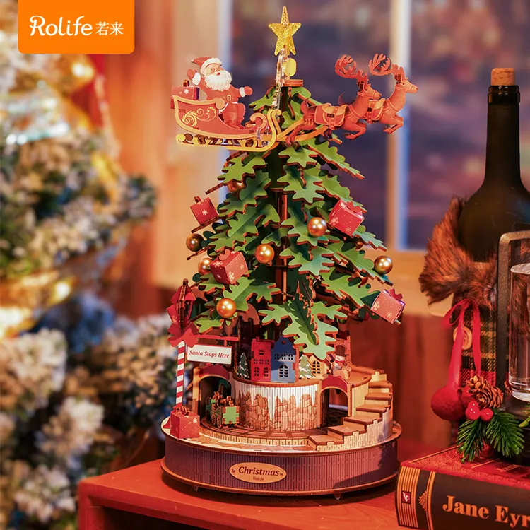 【圣诞礼物】若来rolife圣诞环游记圣诞八音盒礼物