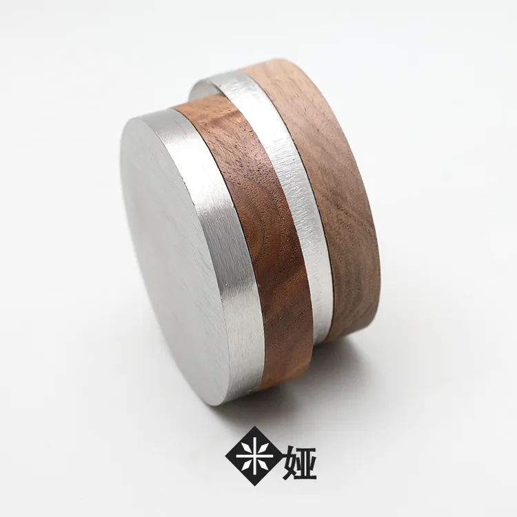 米娅品质 迷你敲线锤 圆形金属垫板（锤扁铜线银线）Bench Block