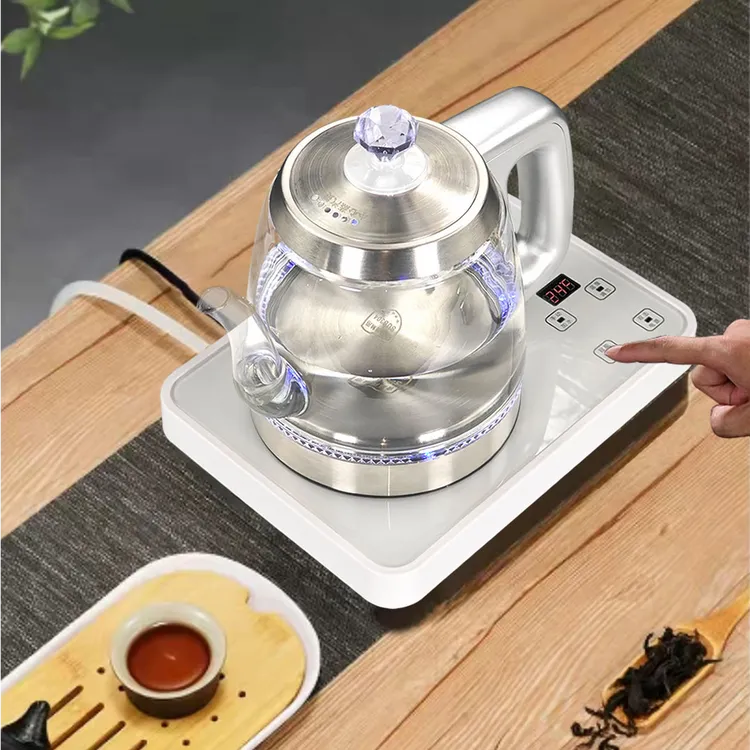 全自动电热专用烧水壶煮茶泡茶茶台一体机嵌入式玻璃电智能家电