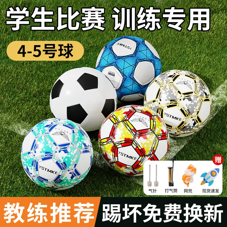 骆泰4号足球儿童小学生专用球5号球成人青少年初中生中考专业训练