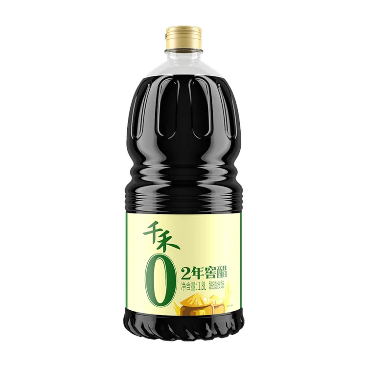 千禾醋2年窖醋1.8L/大瓶装纯粮食酿造食醋家用老陈醋凉拌厨房调味