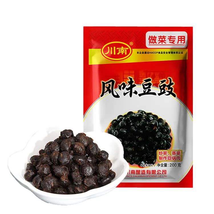 川南风味豆豉200g袋装四川特产原味豆鼓做回锅盐煎肉炒菜蒸鱼调料
