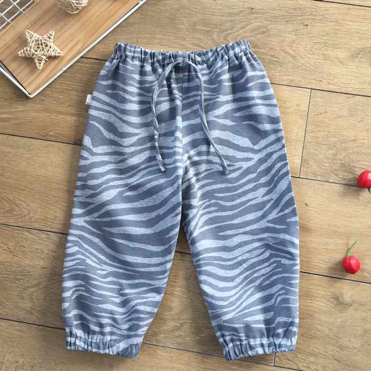  儿童裤子休闲裤宽松男女童薄款防蚊裤舒适时尚柔软亲肤 夏季