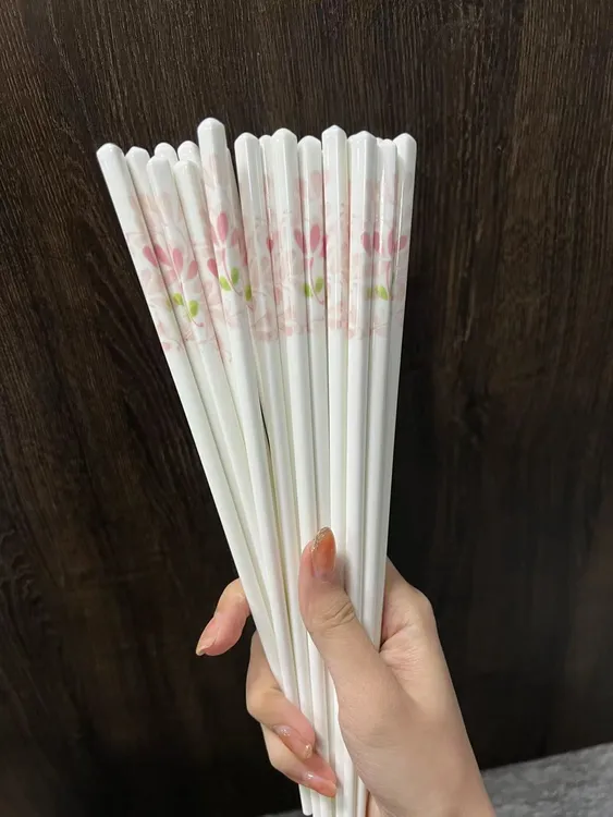 珊瑚海系列清新可爱筷子10双装家用