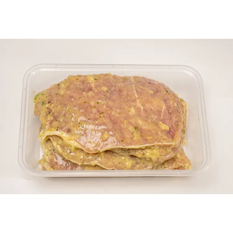 【香草猪扒】新鲜土猪制作的手工香草味猪扒广东特色方便香煎