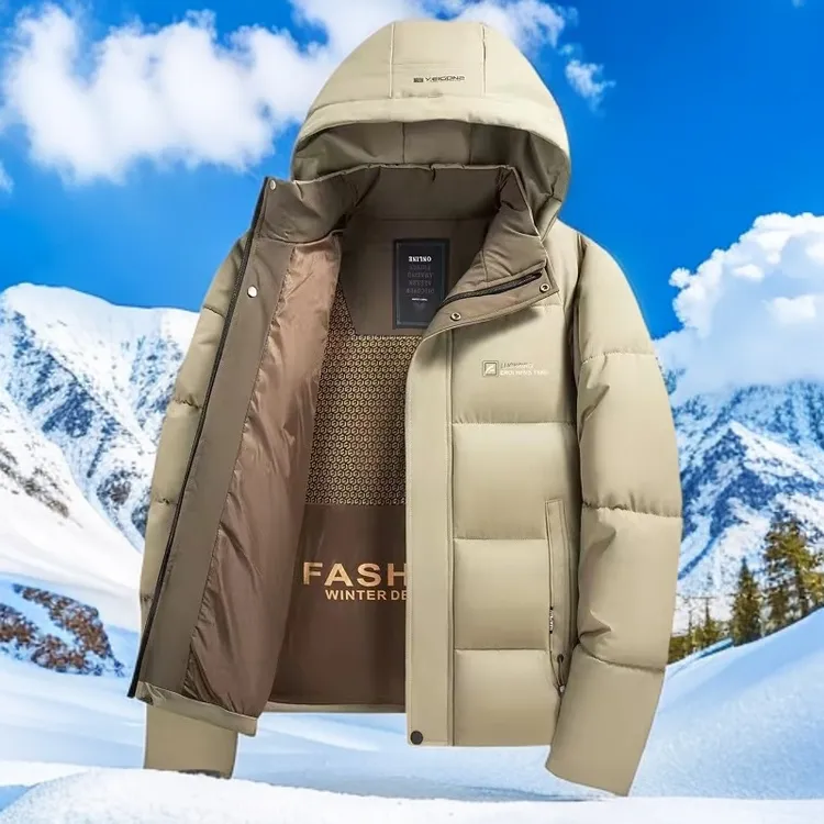 01新款冬季外套-男士休闲棉衣加厚保暖棉服可拆卸帽外套