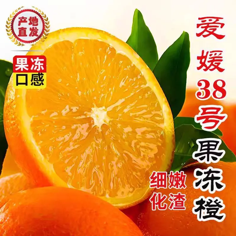 【坏果包赔】四川爱媛38号果冻橙新鲜当季水果皮薄鲜嫩多汁果园直发