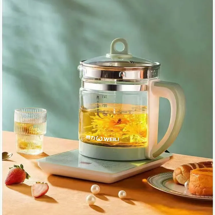 升级版第四代1.8升大容量威力养生壶烧水壶电热杯