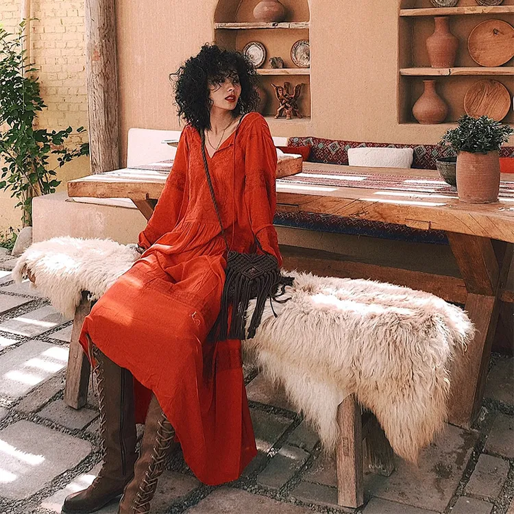 董艺直播间专享大西北新疆穿搭红色重工拍照去新疆必买的5件衣服