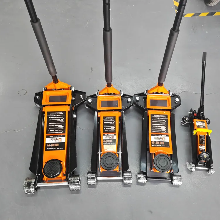 卧式千斤顶5T4S店汽修店3t双泵液压汽车换胎工具汽修越野卧顶2T