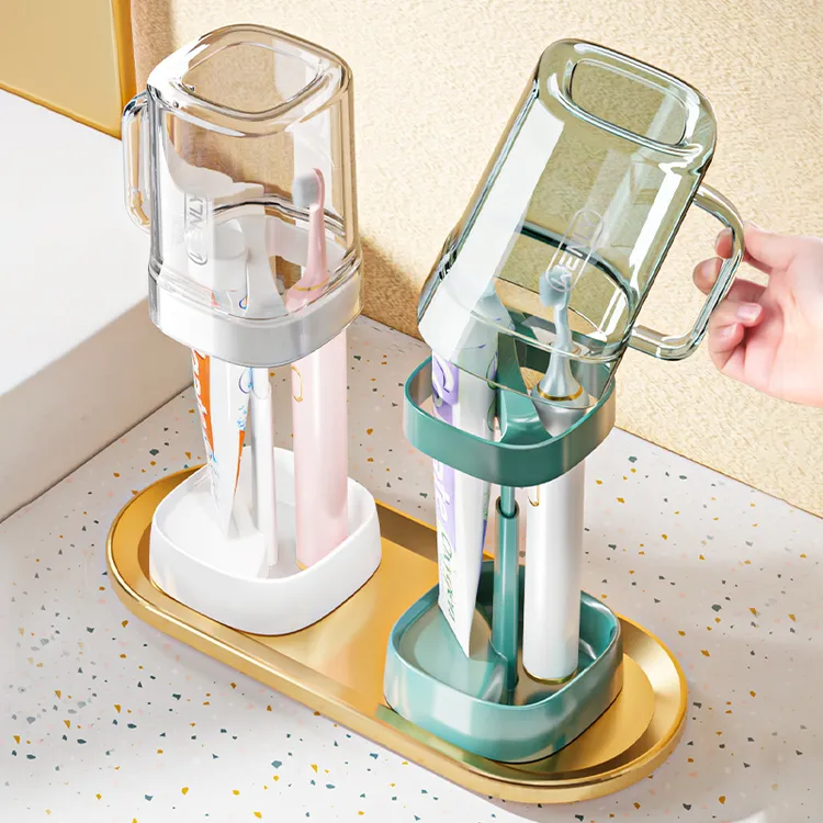 文丽漱口杯刷牙杯子牙刷牙缸男女学生宿舍住校收纳盒洗漱用品