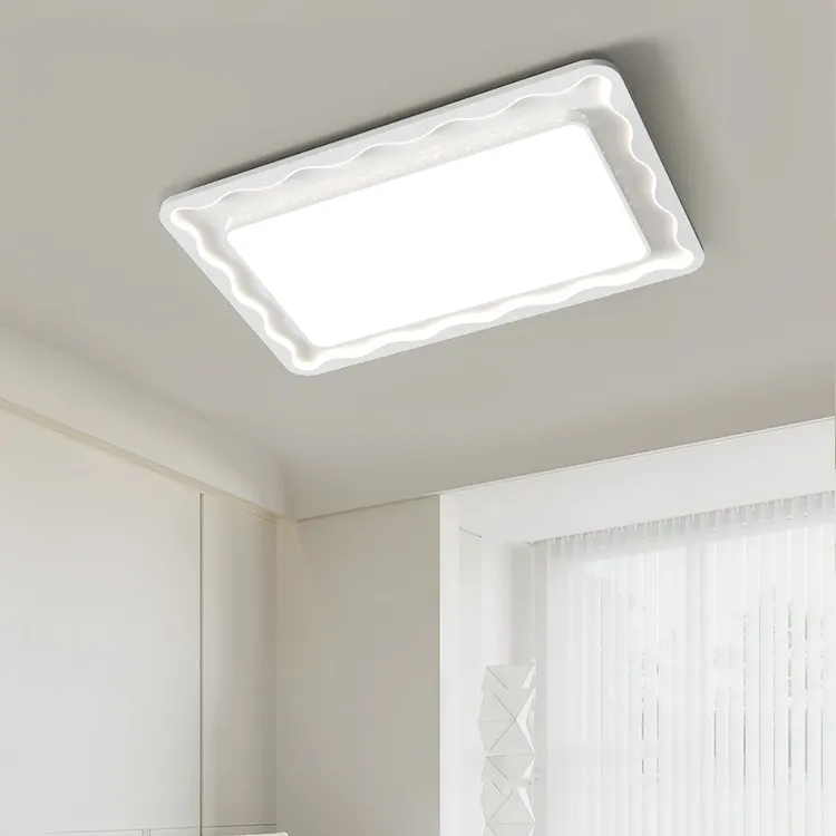 2025新款led满天星吸顶灯简约奶油风现代大气轻奢灯具中山灯饰