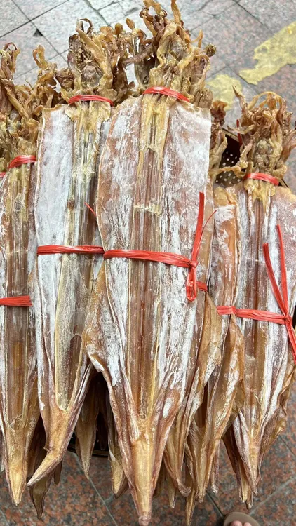 小岞手钓鱿鱼公3-5只 手钓日晒煲汤 煮粥 手撕500克