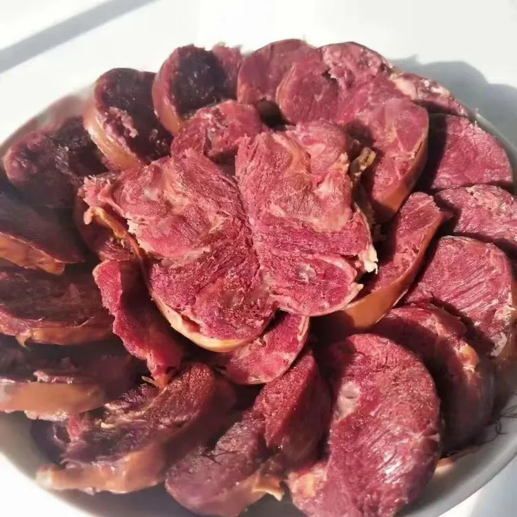 新疆正宗果木熏马肉马肠新鲜生马肉马肠子伊犁哈萨克风味纯肉美食