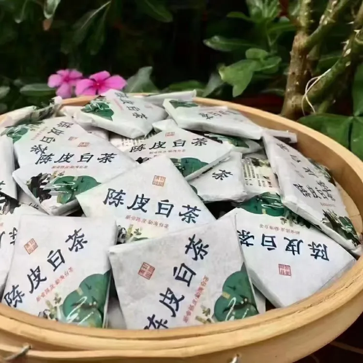 陈皮白茶 小方块 8g/片（陈皮/云南白茶/紧压调味茶）