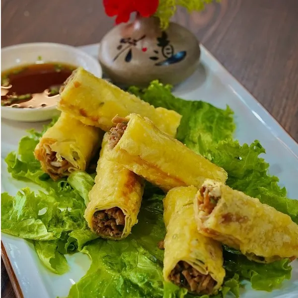 淄博美食【相沫缘】博山肉春卷 480克 金黄酥脆 满口鲜香