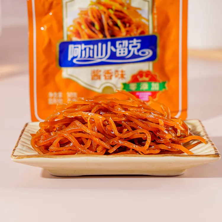 科沁万佳卜留克丝50g*20小袋东北酱菜内蒙酸辣佐餐早餐下饭菜包邮