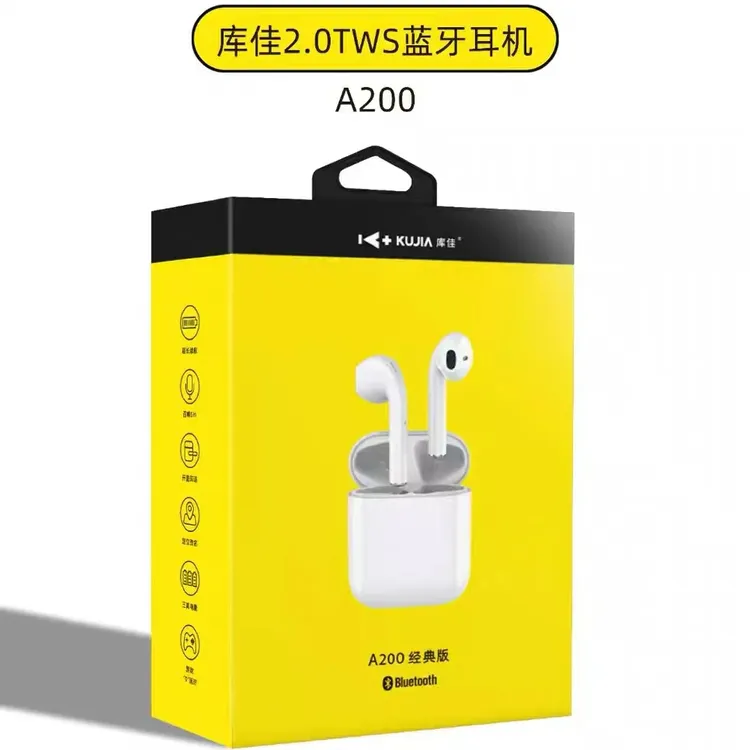 kujia/库佳升级音质听歌游戏超长待机双耳蓝牙通话无线连接经典